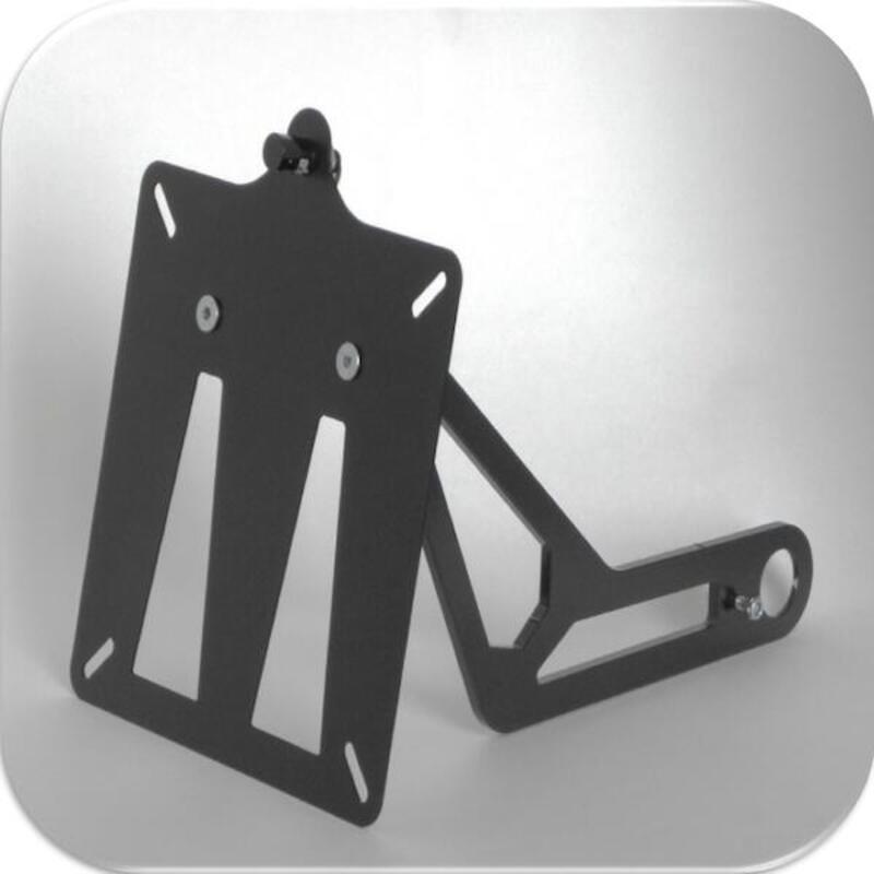 Portatarga italiana laterale universale Gray India 