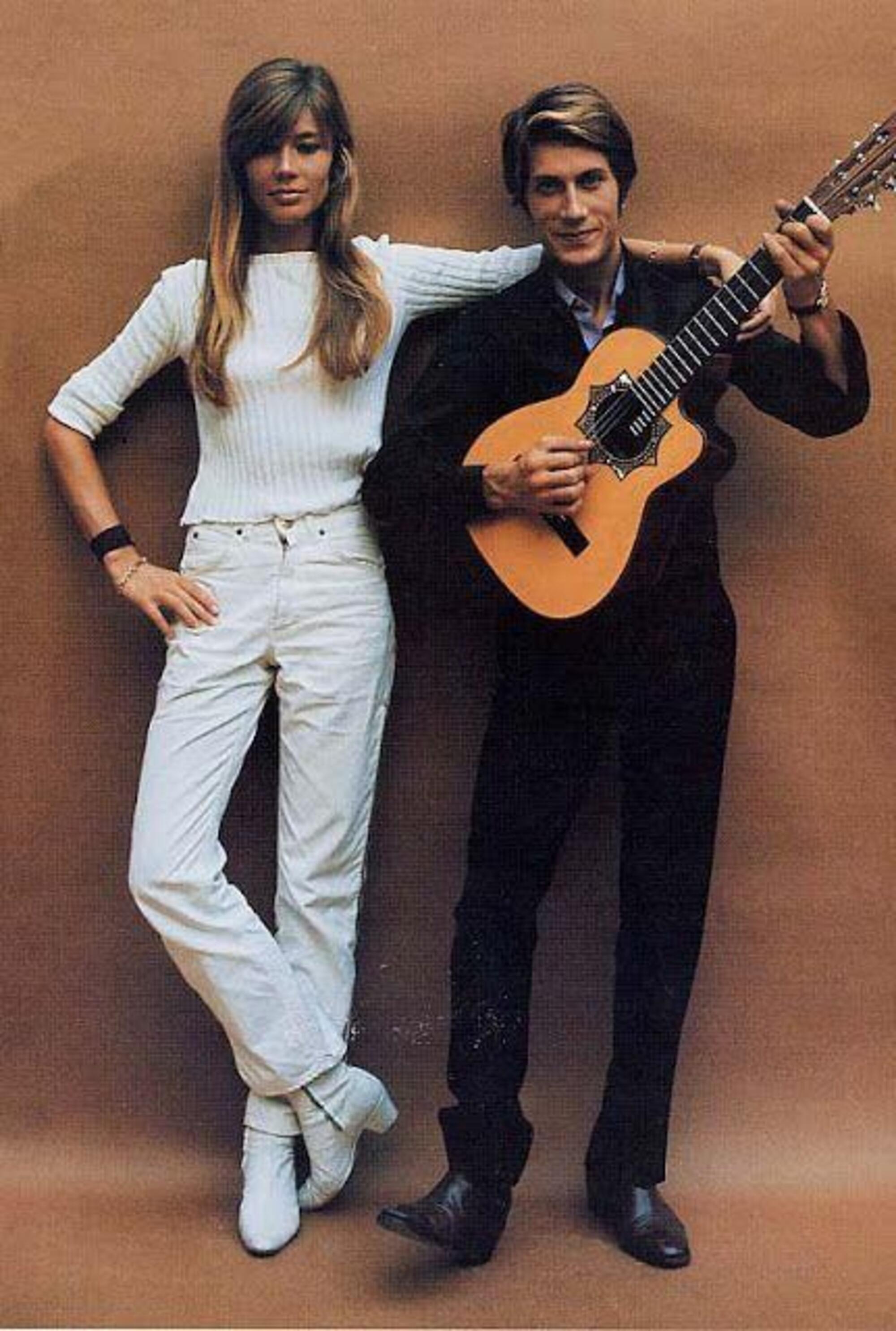 Fran&ccedil;oise Hardy e Jacques Dutronc