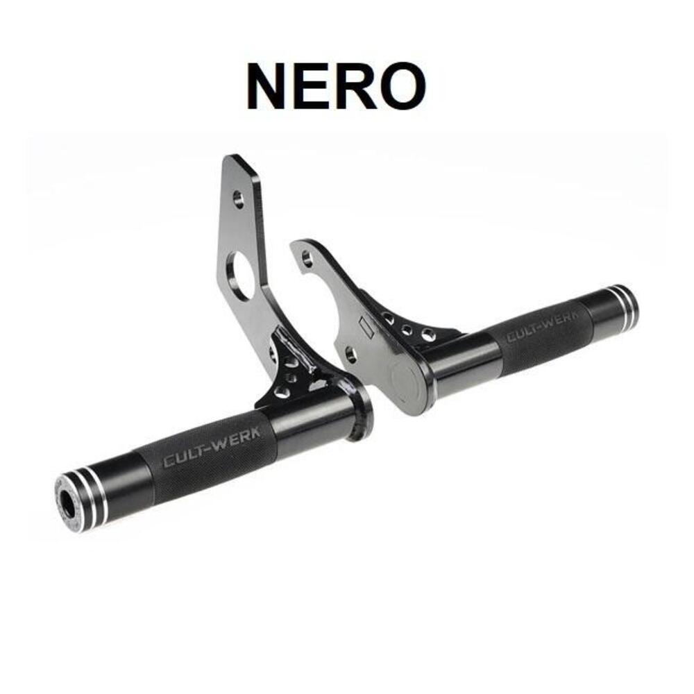 Crash Bar POSTERIORE Clubstyle Cult Werk NERO per 