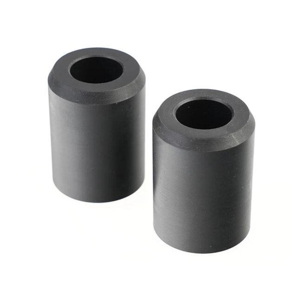 Cappucci protettivi in plastica nera per Softail d 