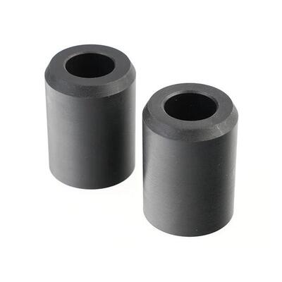 Cappucci protettivi in plastica nera per Softail d 