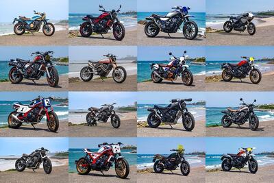Honda al Wheels &amp; Waves di Biarriz con 16 Custom per sedurre gli appassionati 