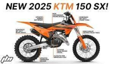KTM 150 SX (2025) nuova