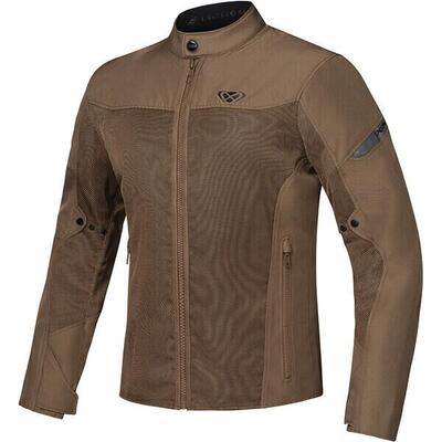 Giacca moto estiva Ixon FRESH SLIM Marrone