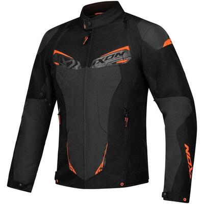 Giacca moto Ixon CALIBER Nero Antracite Arancio