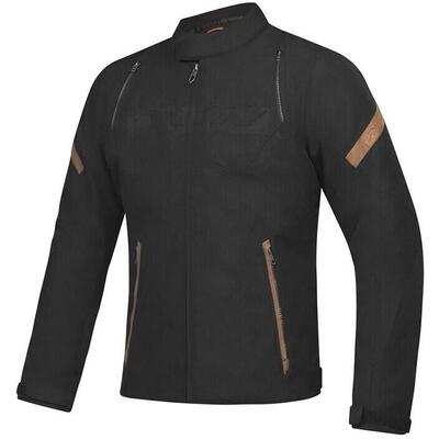 Giacca moto Ixon STRIKER RETRO Nero Marrone