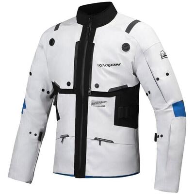 Giacca moto Ixon M-SKEID Bianco Blu
