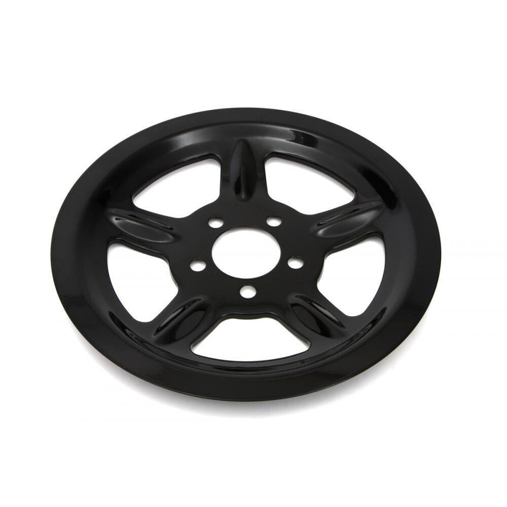 Copertura puleggia 68 denti nera per Sportster dal 