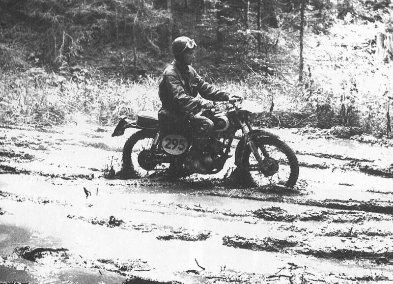 Sei giorni di Enduro, 1956, quella &egrave; una KTM