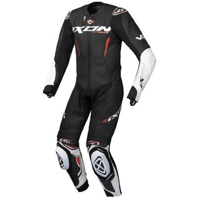 Tuta moto donna pelle Ixon Vortex 3 Lady Nero Bian
