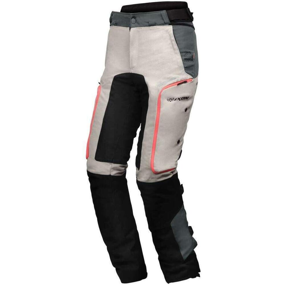 Pantaloni moto Ixon Vidar PT 3 strati Grigio Verde