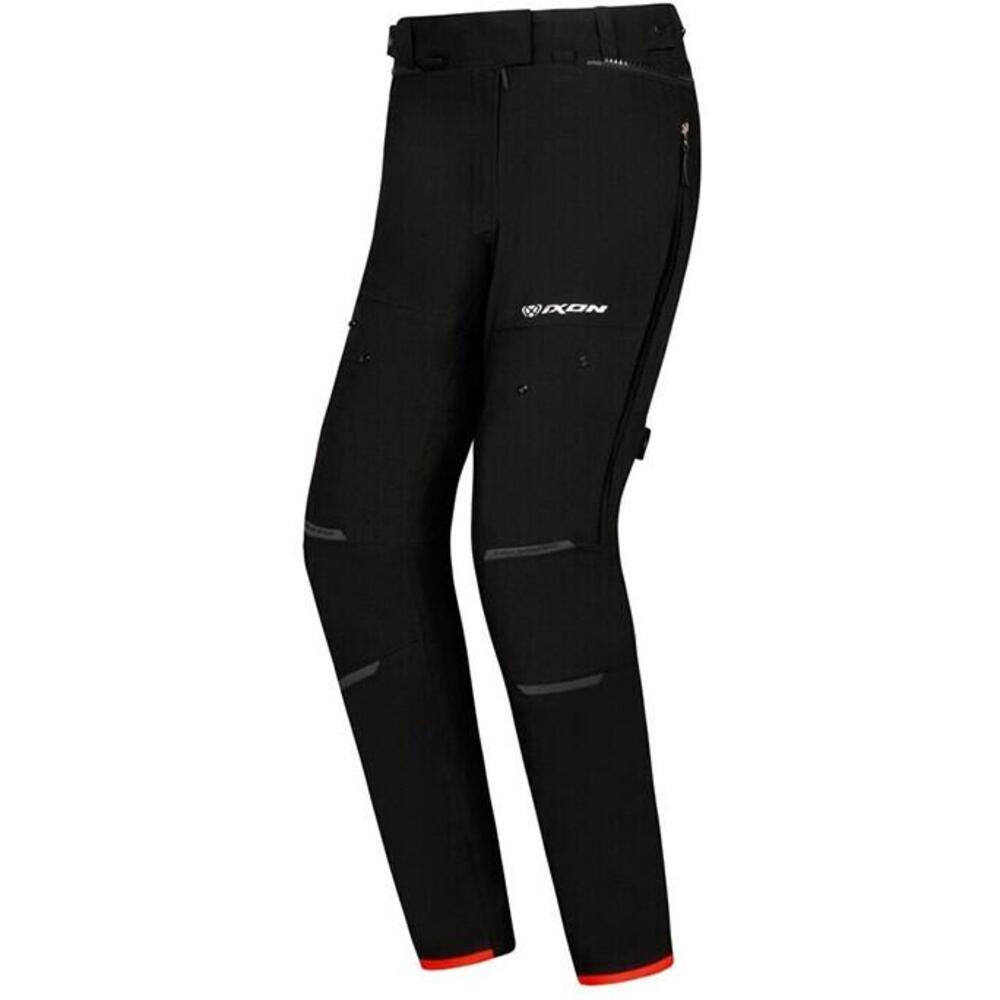 Pantaloni moto donna Ixon M-SKD PT LADY Nero Rosso