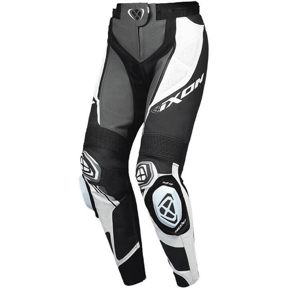 Pantaloni moto donna pelle Ixon Vortex 3 PT Nero A