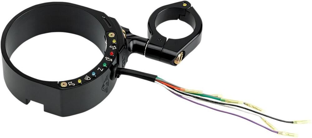 Supporto contakm HD con spie NERO Per Dyna dal 200 Joker Machine