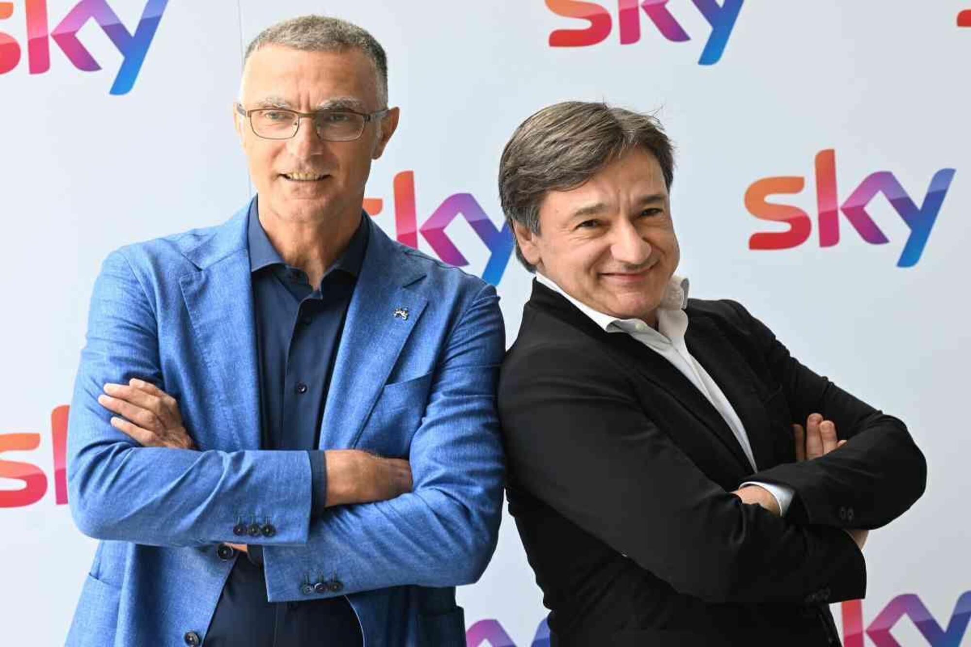 Beppe Bergomi e Fabio Caressa commentano Italia - Albania su Sky per gli Europei