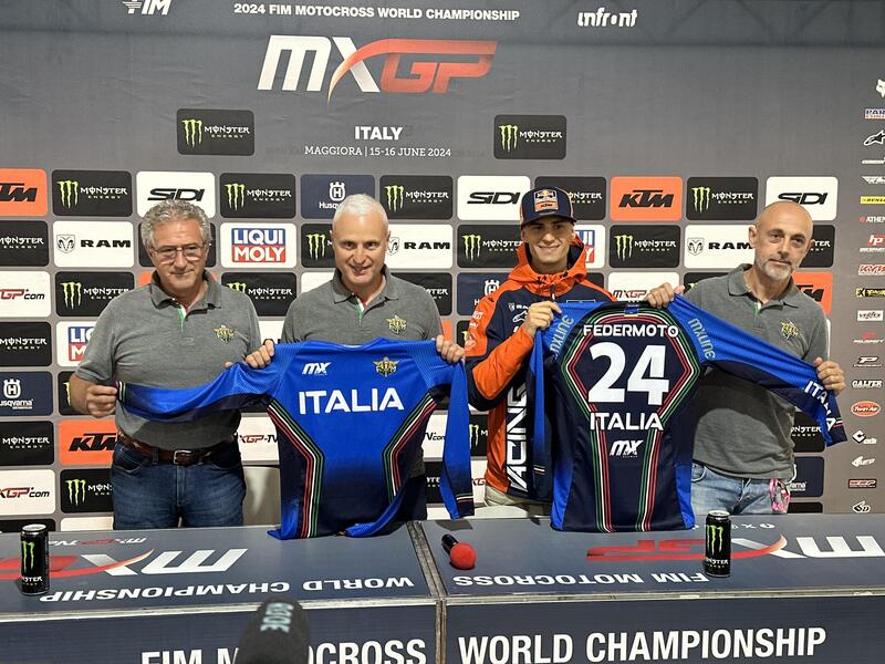 Maglia Azzurra 2024, la presentazione durante il GP d&rsquo;Italia