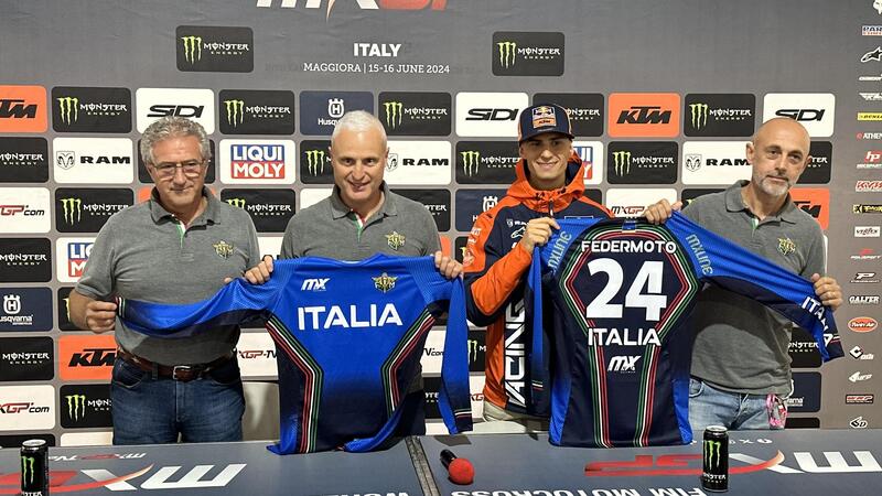 Maglia Azzurra 2024, la presentazione durante il GP d&rsquo;Italia