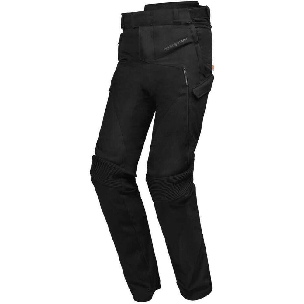 Pantaloni moto Ixon EDDAS PT SHORT accorciati Nero