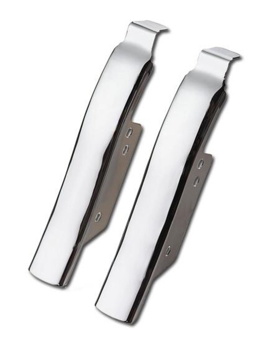 Kit filler strip borse - cromato Custom Chrome 