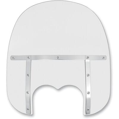 Parabrezza Memphis Fats alto 43 cm trasparente per 