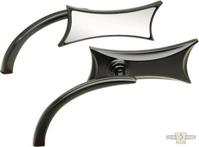 Specchietto Ness 4 point sinistro nero Arlen Ness