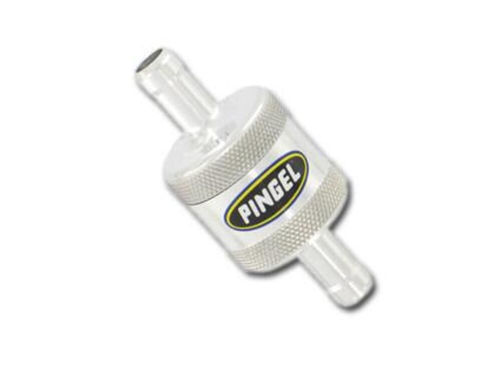 Filtro benzina Pingel lucido per tubo con diametro 
