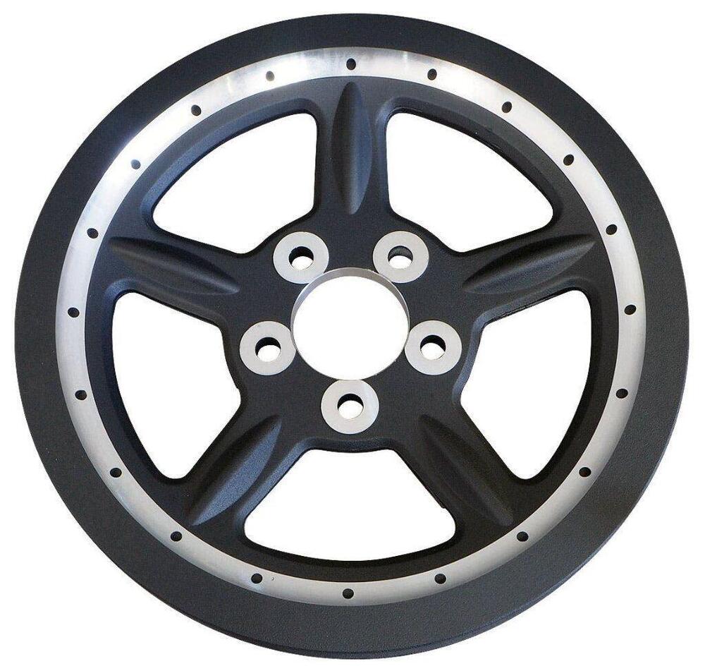 Puleggia posteriore nera 68 denti larga 1-1/8” per Zodiac
