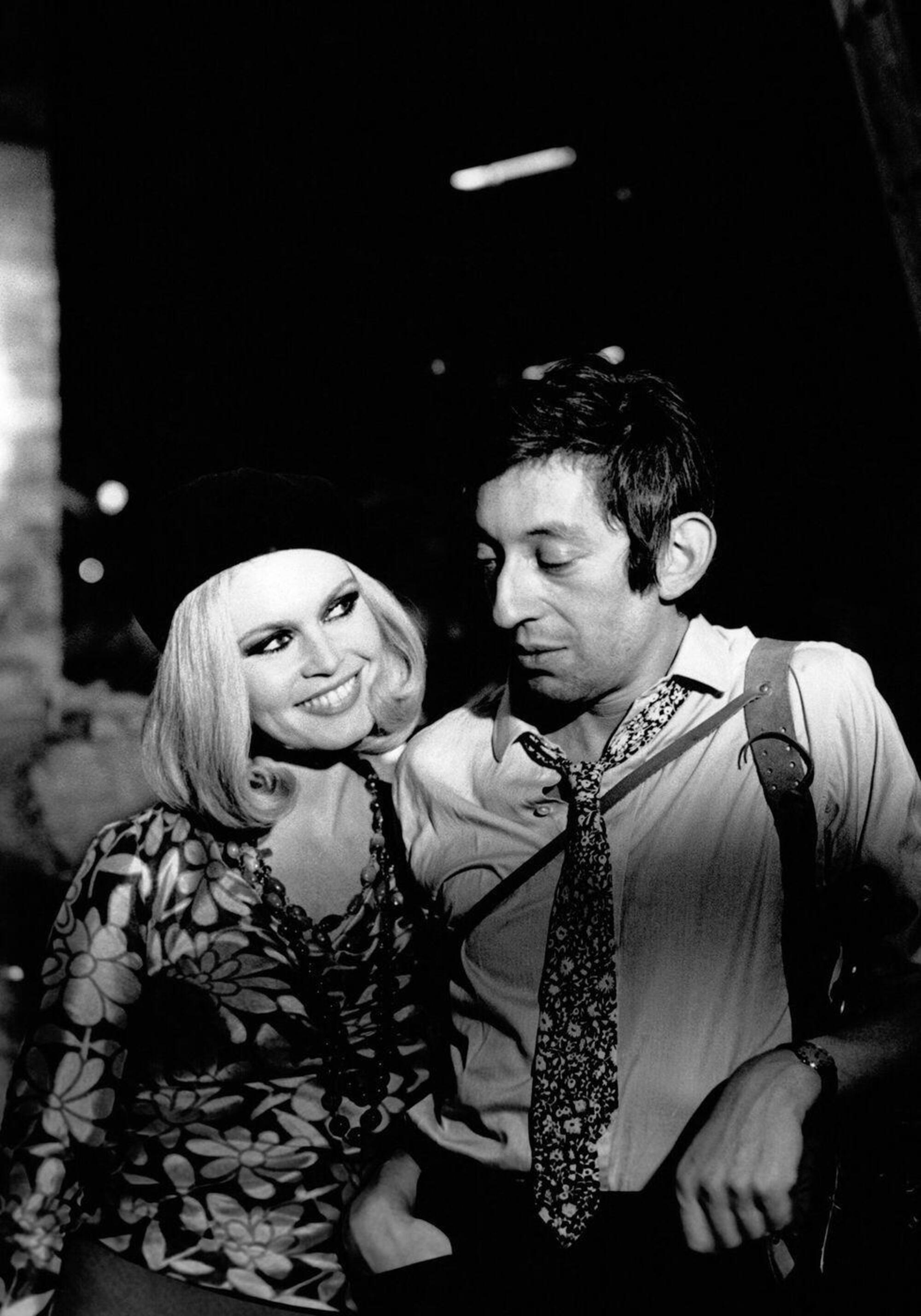 Brigitte Bardot con Serge Gainsbourg