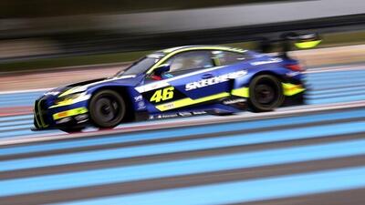 Alla 24 ore di Le Mans il compagno di Valentino Rossi schianta la BMW; &egrave; ritiro