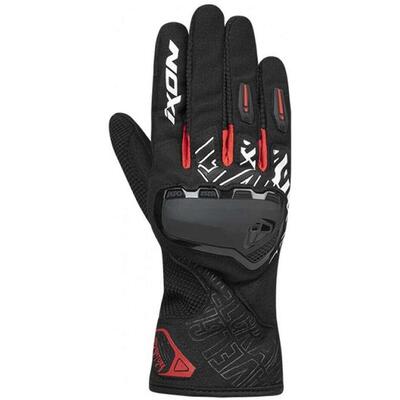 Guanti moto estivi Ixon GRAVEL Nero Rosso