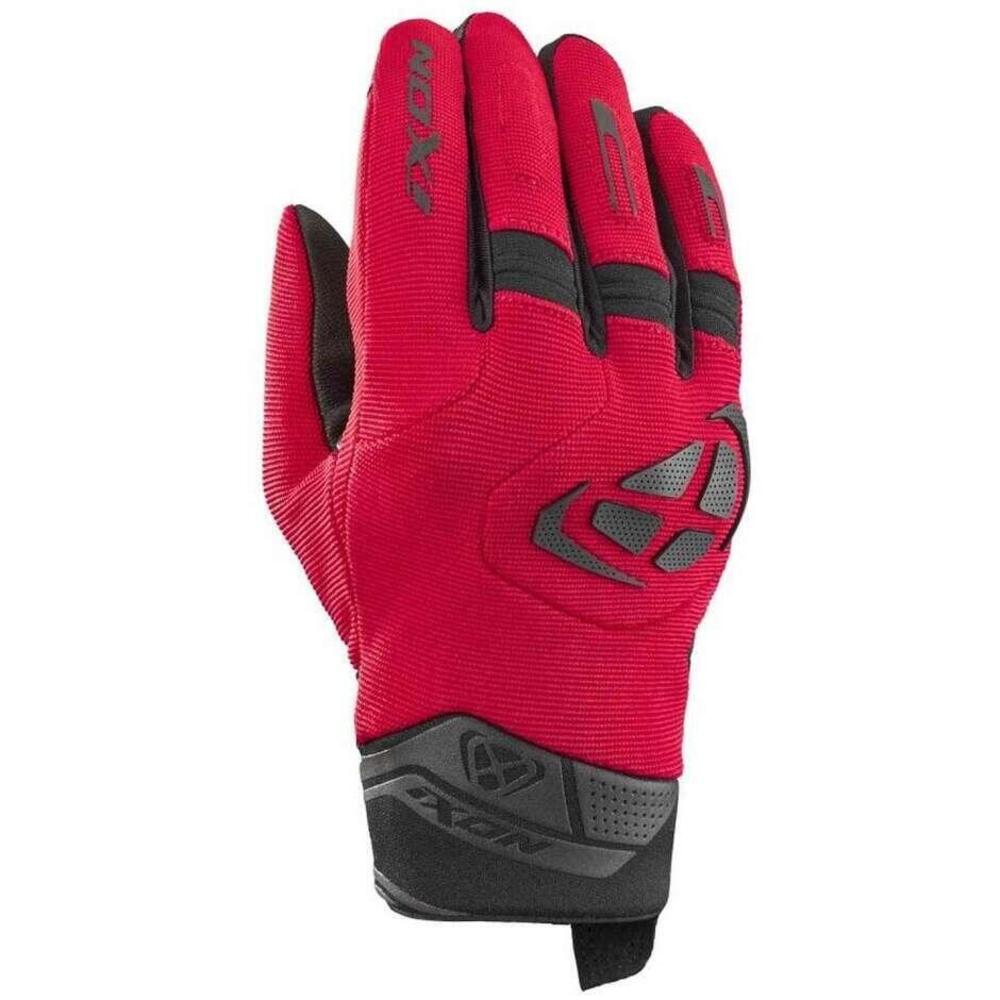 Guanti moto estivi Ixon MIG 2 Rosso Nero
