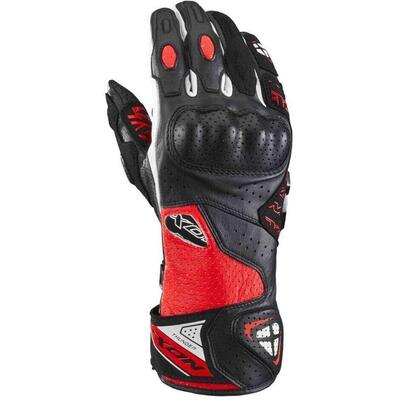 Guanti moto pelle estivo Ixon Thunder Air Nero Ros