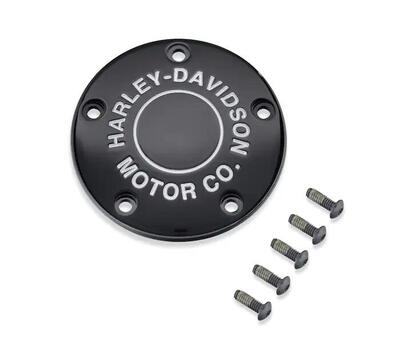 Point Cover HD Motor Co. nero per Dyna, Softail e 
