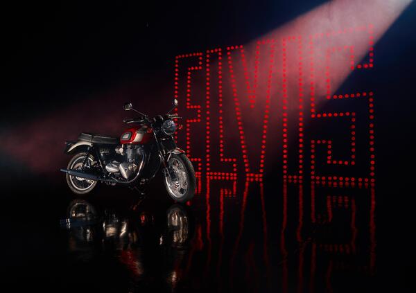 Triumph: Ecco la nuova Bonneville T120 Elvis Presley Limited Edition
