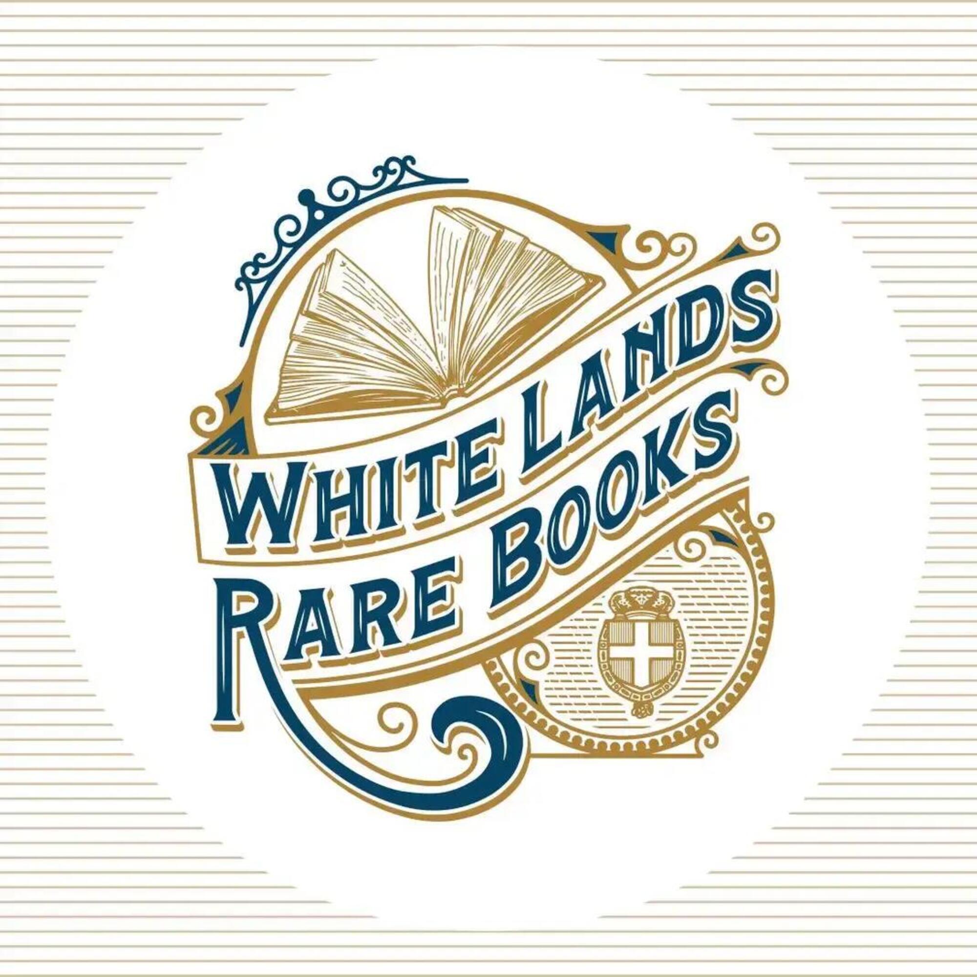 Il logo di White Lands, la libreria antiquaria di Luca Cena