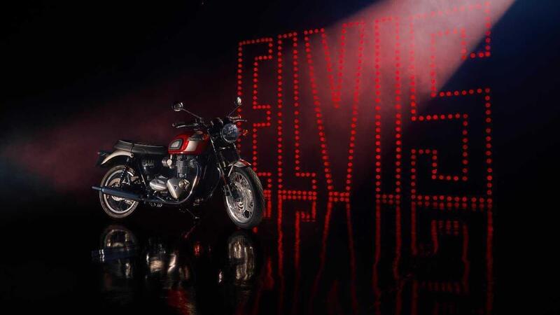 T120 Elvis Presley! Triumph omaggia il re del rock con una limited edition