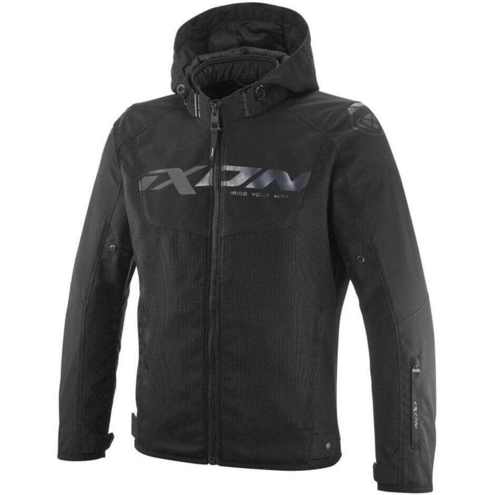 Giacca moto estiva Ixon FIERCE Nero