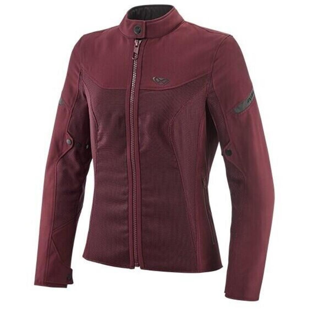 Giacca moto donna estiva Ixon FRESH LADY Bordeaux