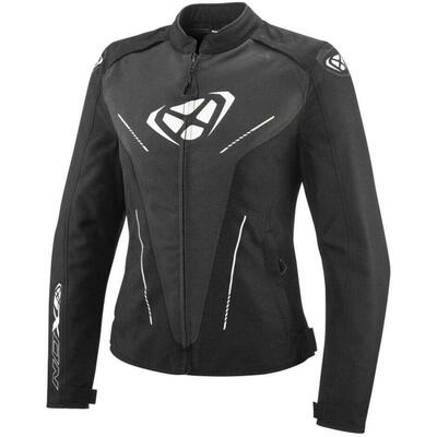 Giacca moto donna Ixon Prodigy Lady Nero Antracite