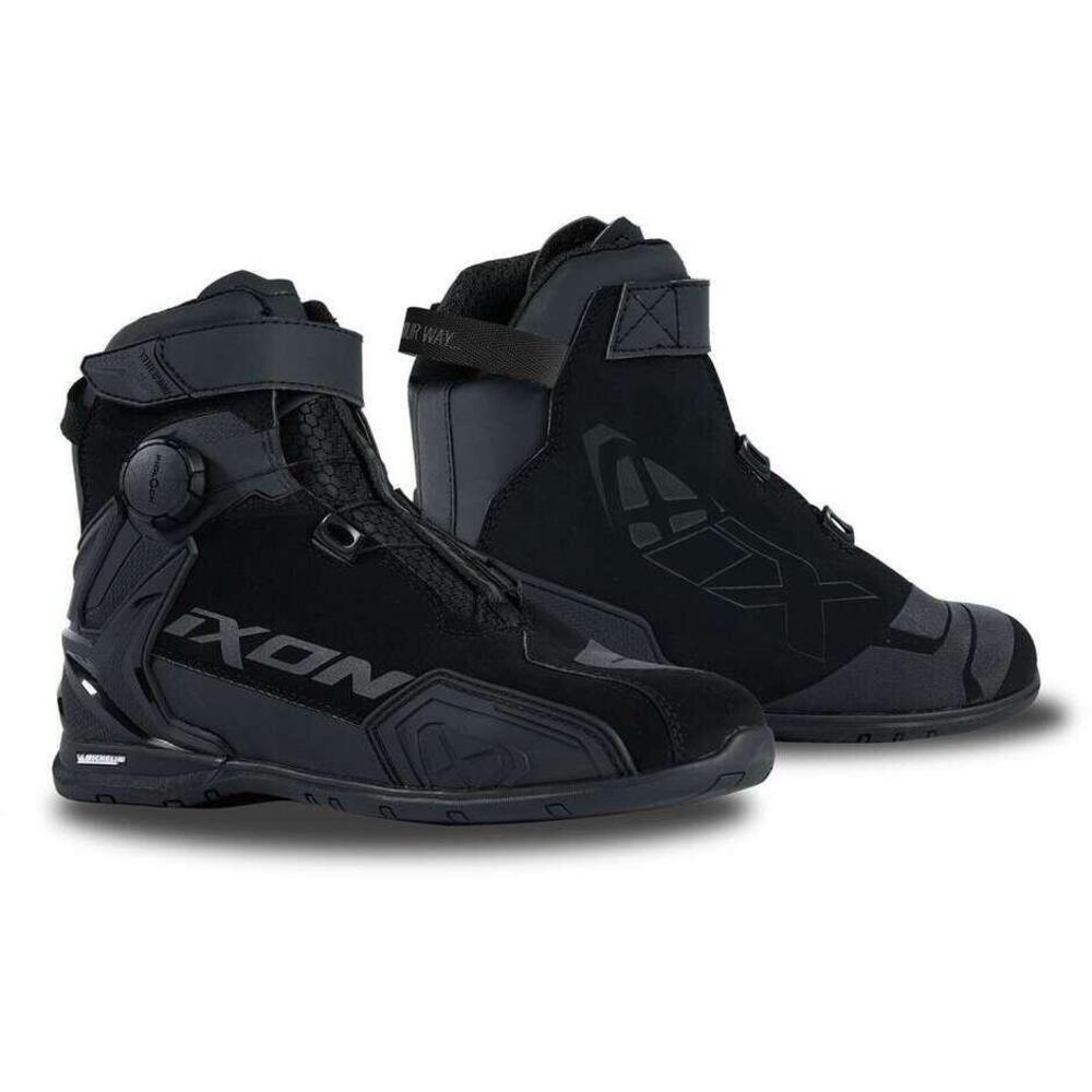 Scarpe moto Ixon BULL 2 WP Nero