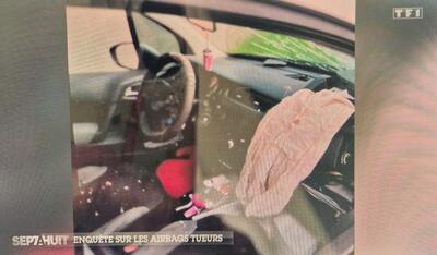 Citroen C3 e DS3 con airbag Takata: il servizio shock di TF1 (attenzione immagini forti) 