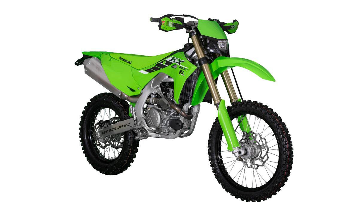 KX250X: evoluzione a tutto tondo per l'enduro Kawasaki News
