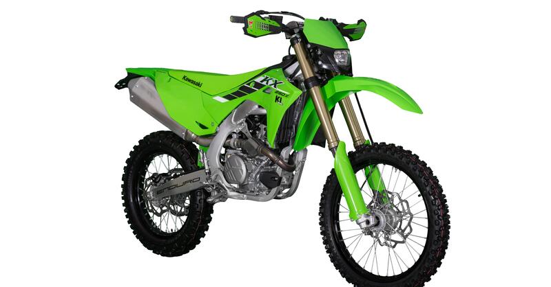 KX250X: evoluzione a tutto tondo per l&#039;enduro Kawasaki