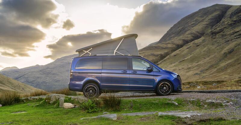 Mercedes Classe V Marco Polo, questo si che &egrave; Glamping