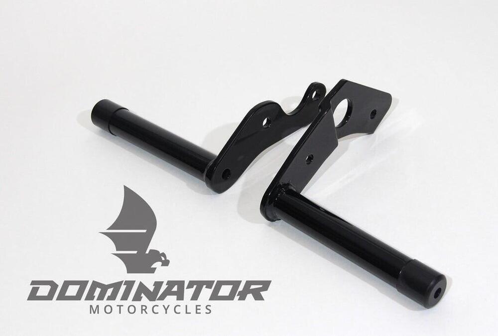 Crash Bar posteriore Dominator nero per Softail Lo 