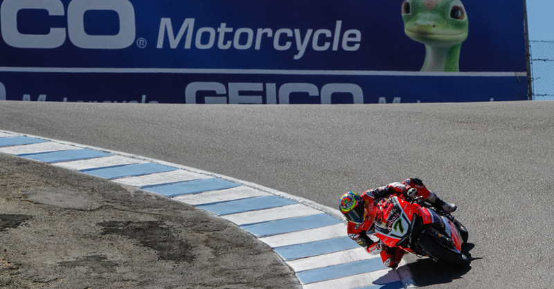 SBK 2016. Chaz Davies primo nelle cronometrate di Laguna Seca 