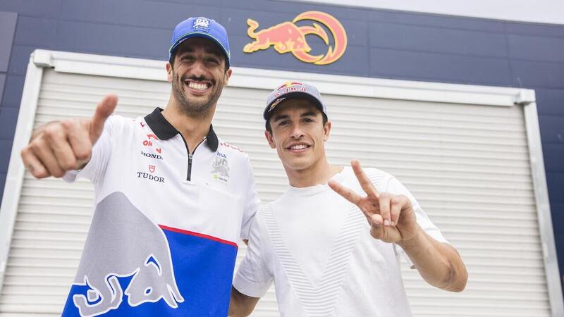 F1. Daniel Ricciardo vs Marc Marquez: ecco cosa hanno fatto alla vigilia del GP di Spagna