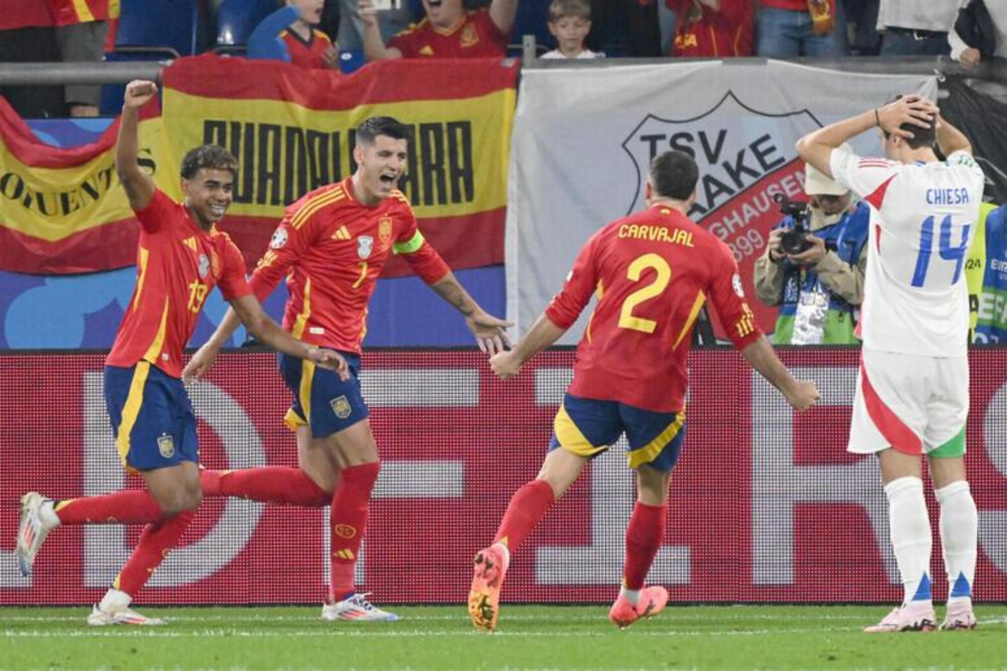 La vittoria della Spagna