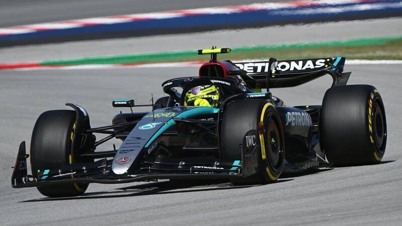 F1. Gran Premio di Spagna 2024: Lewis Hamilton domina le FP2