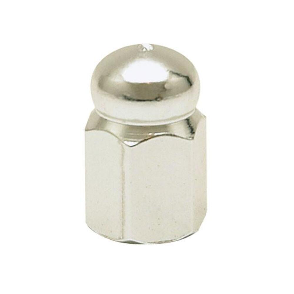 Tappini valvola Hex Domed argentati Trik Topz 